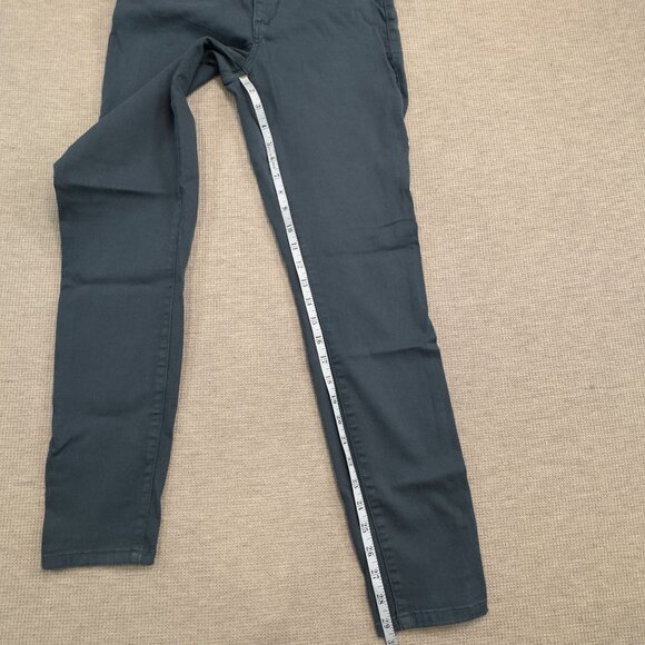 Maurices Womens Size S-R Slim Fit Pants Slate Blue Small Trouser Pockets Stretch - Picture 10 of 12